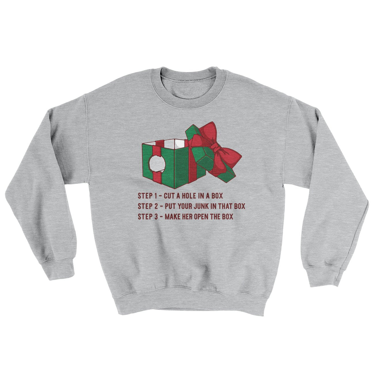 Dick In A Box Ugly Sweater