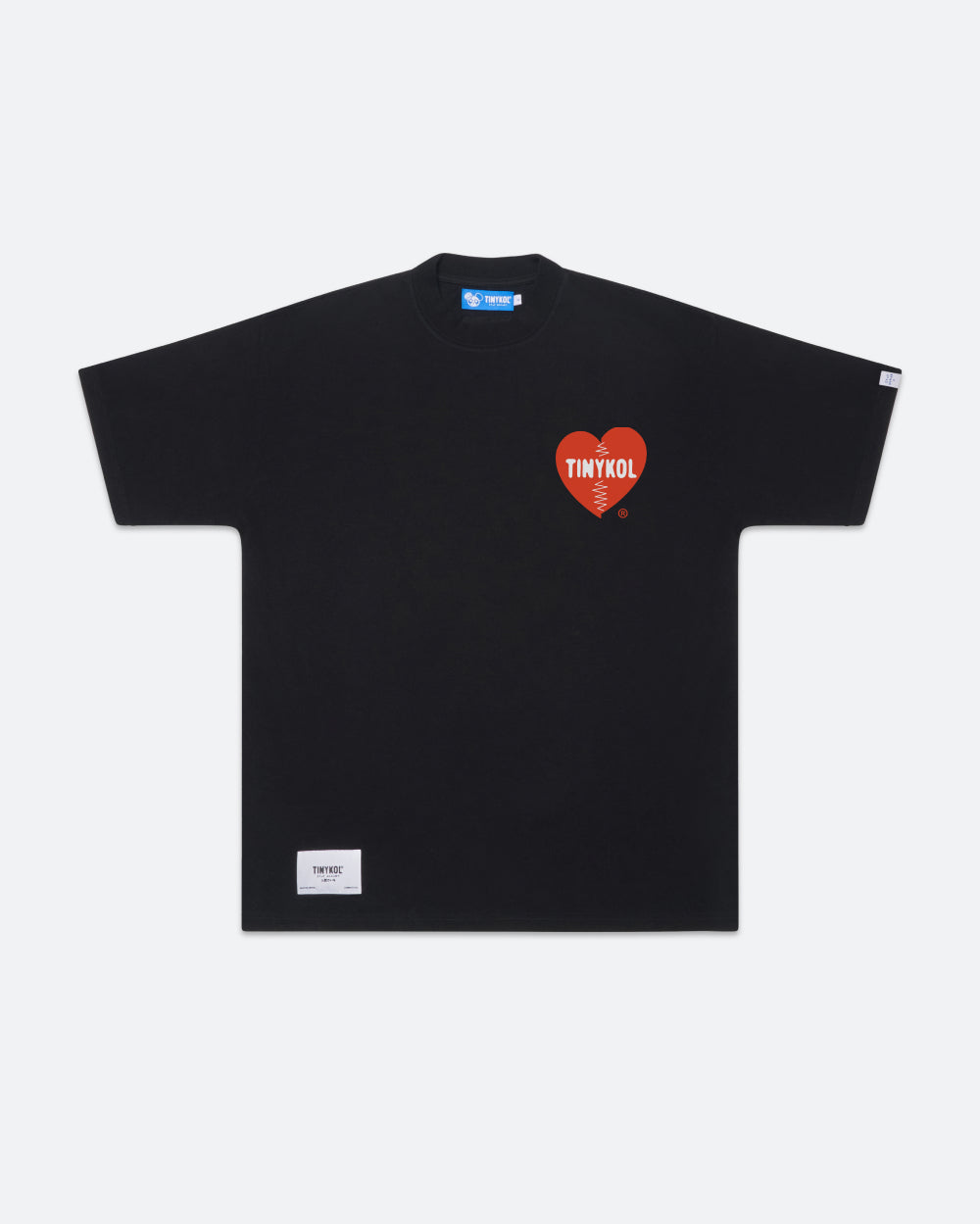 Heart Logo Tee - 100% Combed Cotton Slightly Oversized Unisex T-Shirt