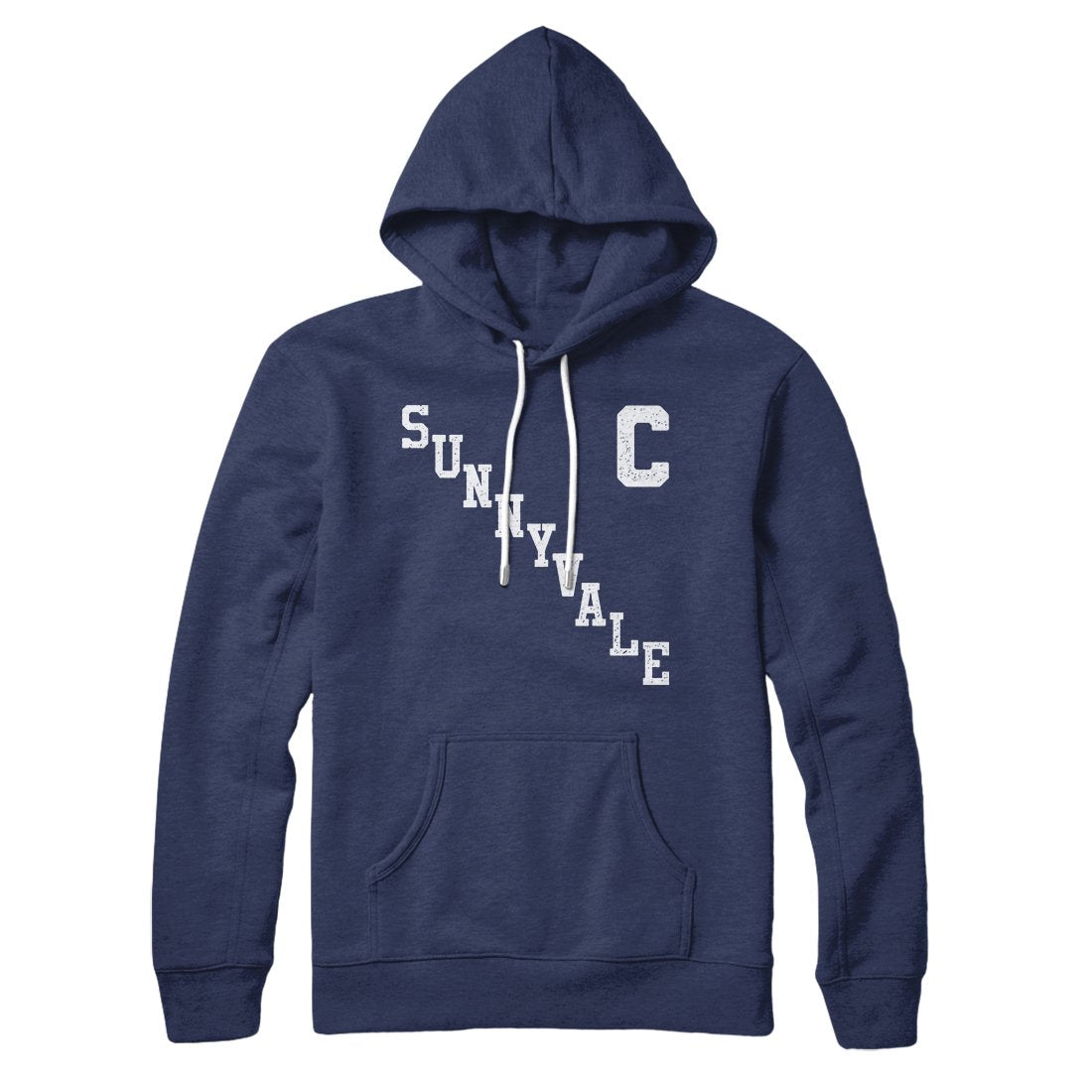 Sunnyvale Jersey Hoodie - Unisex Cotton Polyester Pullover with Hood and Kangaroo Pocket