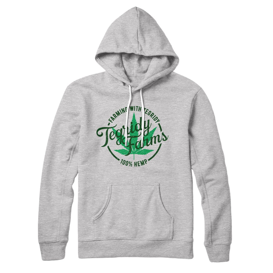 Tegridy Farms Unisex Pullover Hoodie - Cotton Polyester Blend, Loose Fit, Kangaroo Pocket