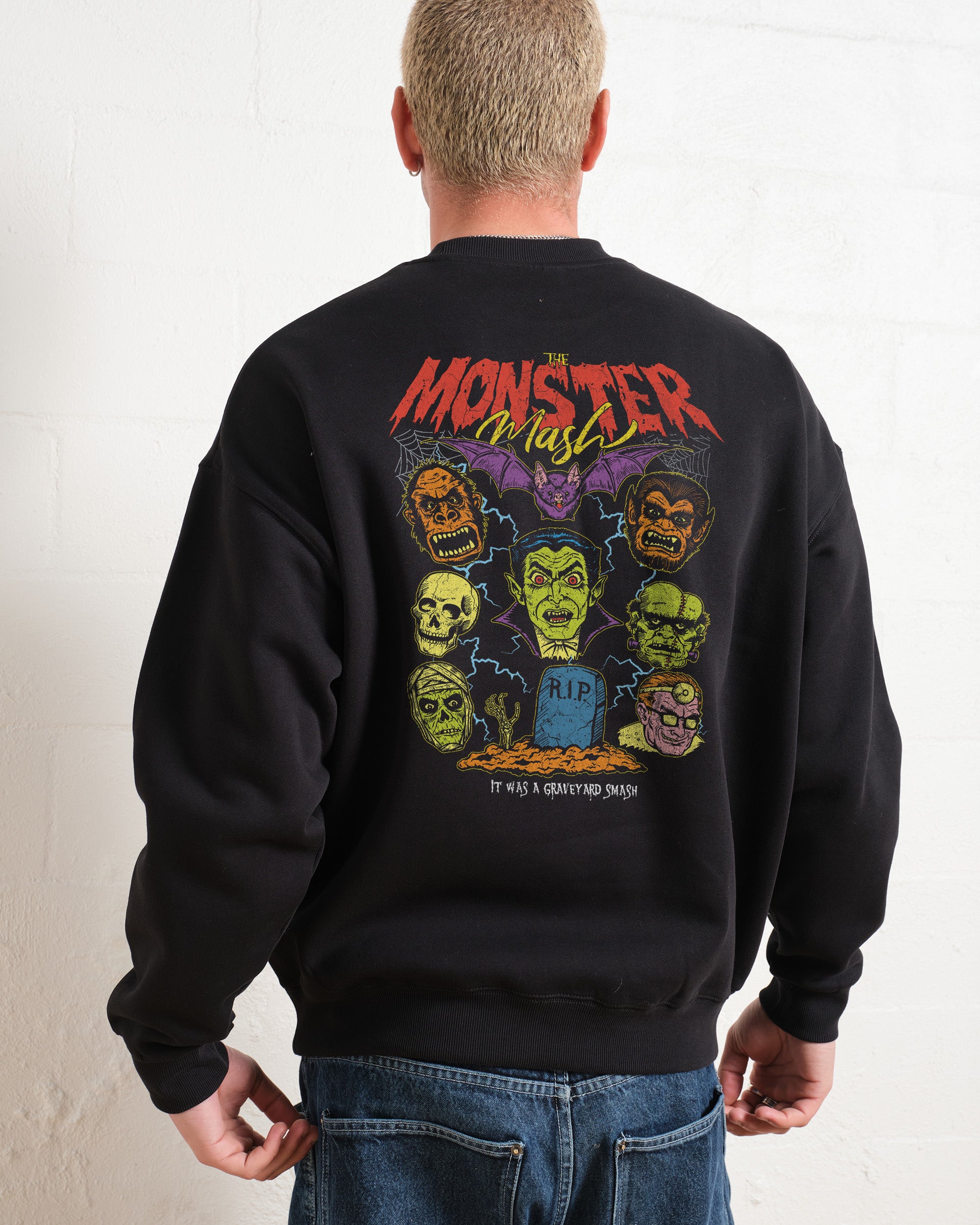 Monster Mash Unisex Graphic Sweatshirt - Premium Cotton Poly Blend